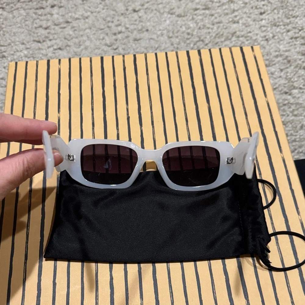 Opaque frame sunglasses